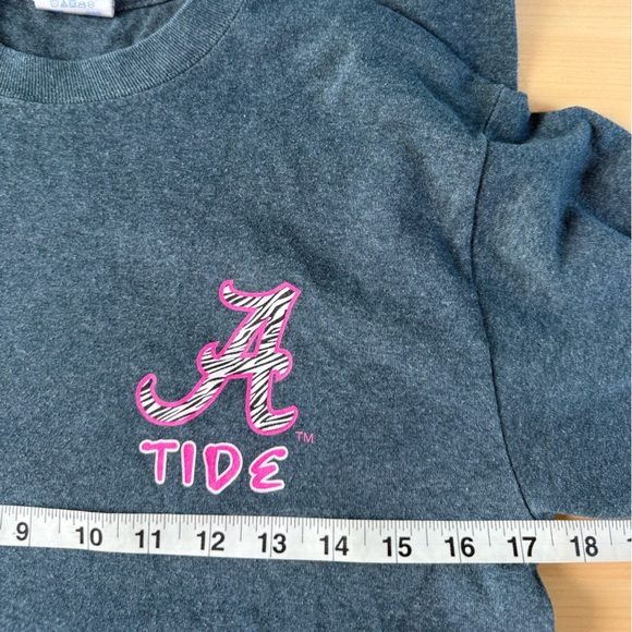 The University of Alabama Pink Roll Tide Roll Spirit Long Sleeve Top - Picture 2 of 7